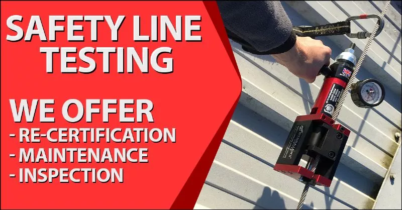 Safety Line Testing Wiltshire Roof Company - Trowbridge, Wiltshire